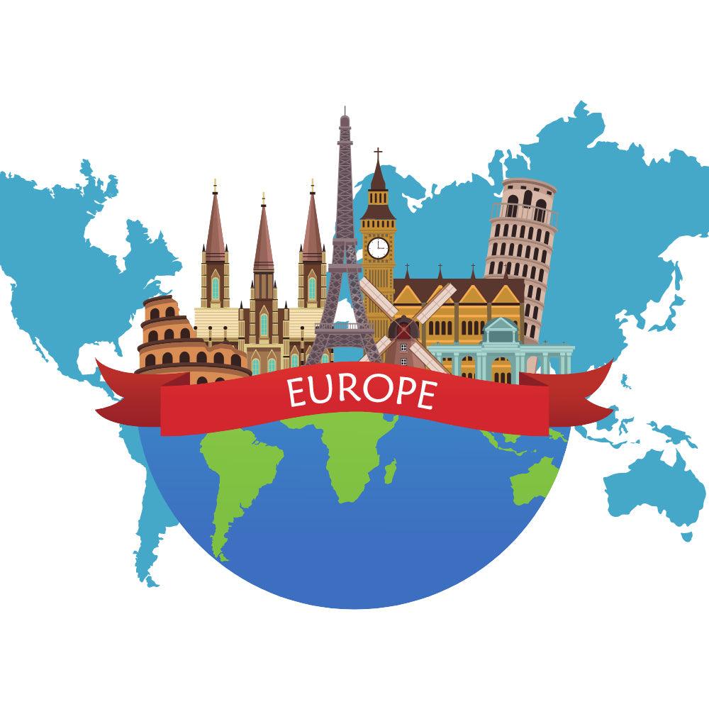 【實體卡】歐洲上網SIM卡|10-50GB總用量方案|降速128Kbps續無限|各國原生電信-J