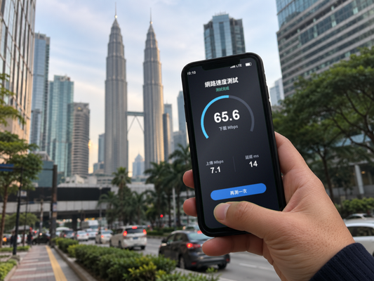 【eSIM】新馬泰上網卡 PLUS|真吃到飽不降速|新加坡/馬來西亞/泰國|網速示意 SIM88-UGC-POS2
