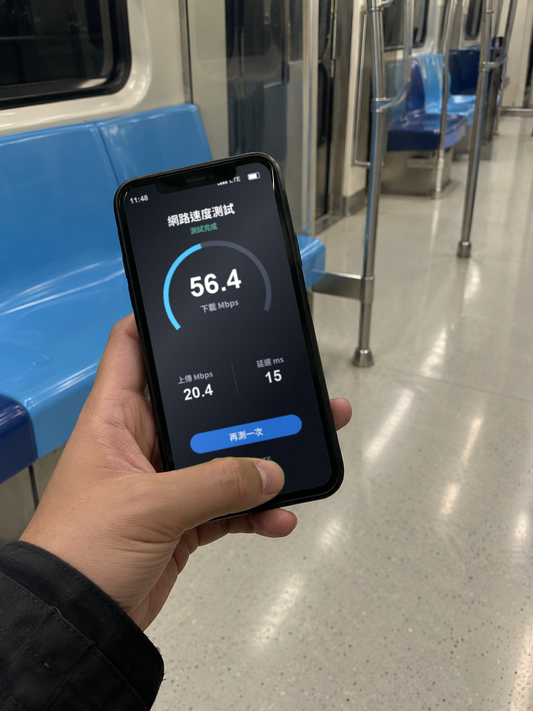 【eSIM】台灣上網卡 PLUS|真吃到飽不降速|中華電信|網速示意 SIM88-UGC-POS2
