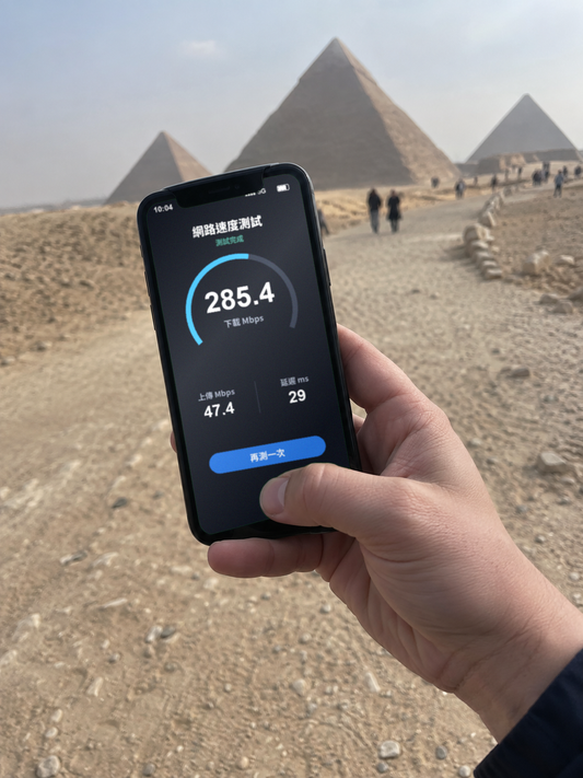 【實體卡】非洲6國 跨國上網 每日1-3GB 阿爾及利亞/突尼西亞/埃及等6國 4G/5G高速|網速示意 SIM88-UGC-POS2
