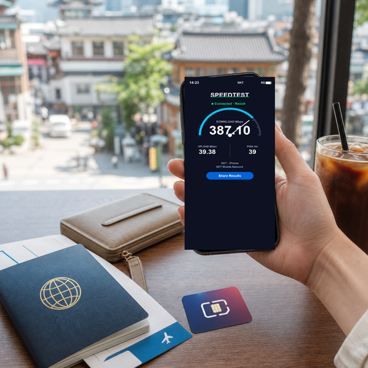 【eSIM】韓國上網卡 PLUS|真吃到飽不降速|4G/5G|1-30天|實測網速 SIM88-UGC-POS2
