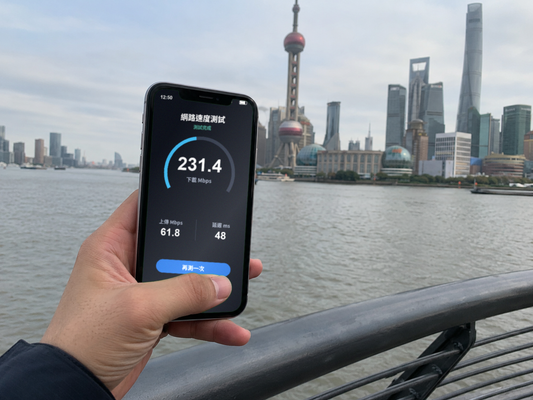 【實體卡】中國上網卡|每日1-3GB|4G/5G高速|網速示意 SIM88-UGC-POS2