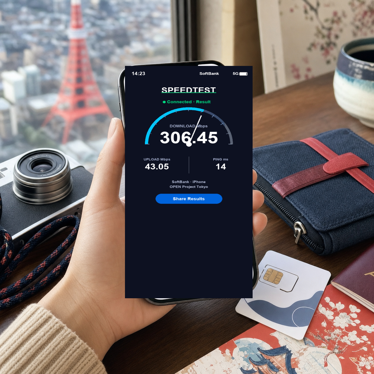 【eSIM】日本上網卡|每日高速後降速吃到飽|KDDI/Softbank雙電信|實測網速 SIM88-UGC-POS2