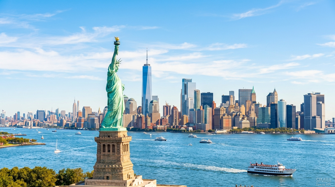 【2026 美國 eSIM 推薦】AT&T/T-Mobile 吃到飽方案比較，暢遊美加墨 | SIM88 旅遊上網攻略