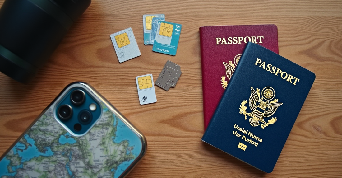 ✈️ 出國網路怎麼選？完整比較 eSIM、SIM 卡、Wi‑Fi 分享器與國際漫遊