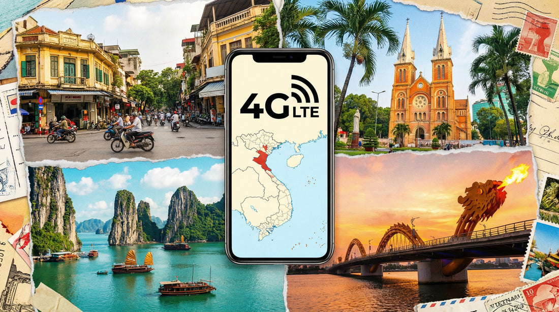 【越南旅遊上網】eSIM 推薦，胡志明、河內、峴港暢遊無阻！