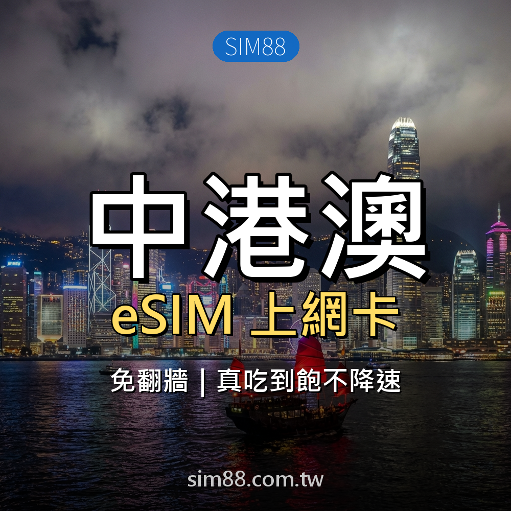 eSIM 中港澳