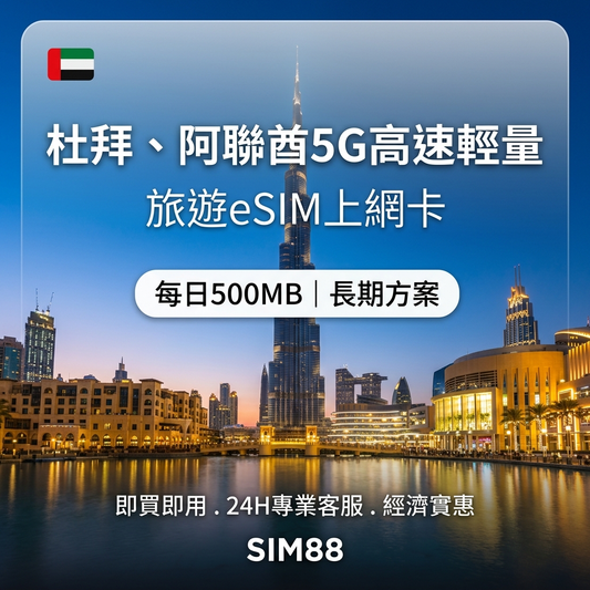  eSIM 上網卡 - SIM88