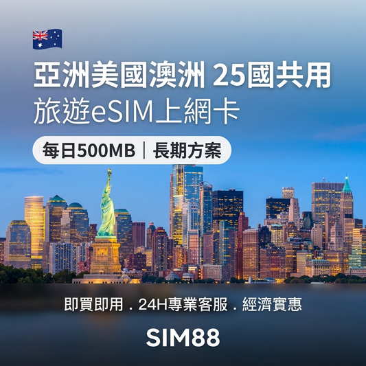  eSIM 上網卡 - SIM88