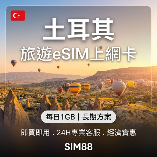  eSIM 上網卡 - SIM88