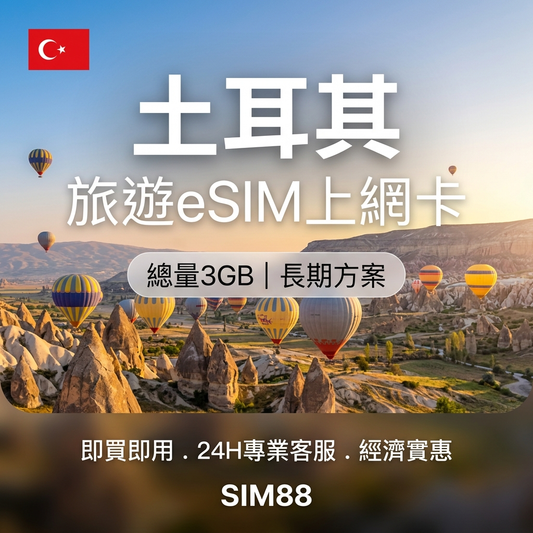  eSIM 上網卡 - SIM88
