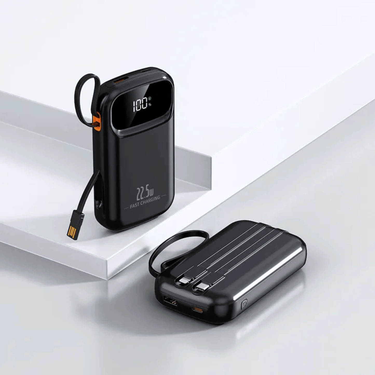 22.5W超閃充 行動電源 20000mAh |  四線合一 |  PD快充 | 數字電量 | 登機必備 實體商品