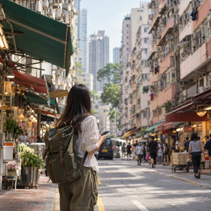 港澳旅遊生活照｜【eSIM】港澳上網卡 MAX｜每日5G高速1GB+降速吃到飽｜免實名｜SIM88