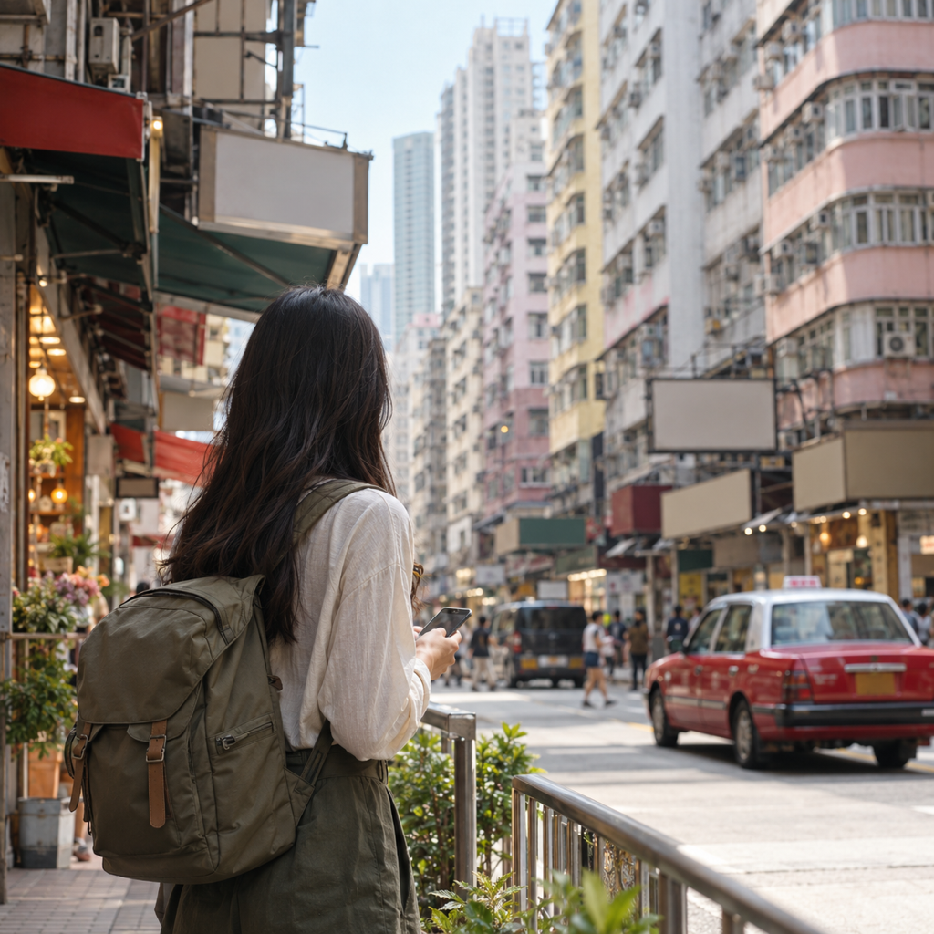 港澳旅遊生活照｜【eSIM】港澳上網卡｜每日500MB輕量型｜免實名免翻牆｜SIM88