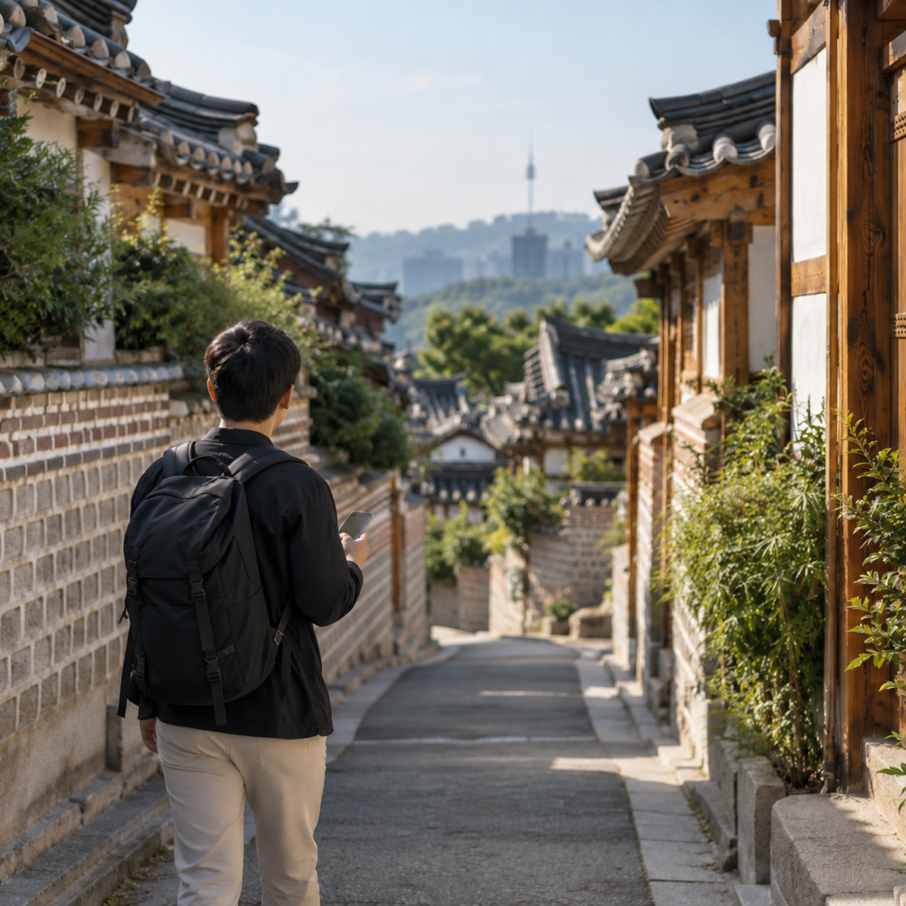 韓國旅遊生活照｜【實體卡】韓國上網SIM卡｜輕量每日500MB｜降速128Kbps續無限｜SKT電信｜SIM88