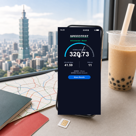 【eSIM】台灣上網卡 PLUS｜真吃到飽不降速｜中華電信｜實測網速 SIM88-UGC-POS2