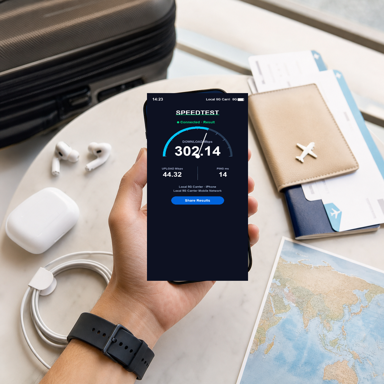 【eSIM】亞美澳24+國上網卡｜每日500MB輕量型｜跨國多區暢遊｜實測網速 SIM88-UGC-POS2