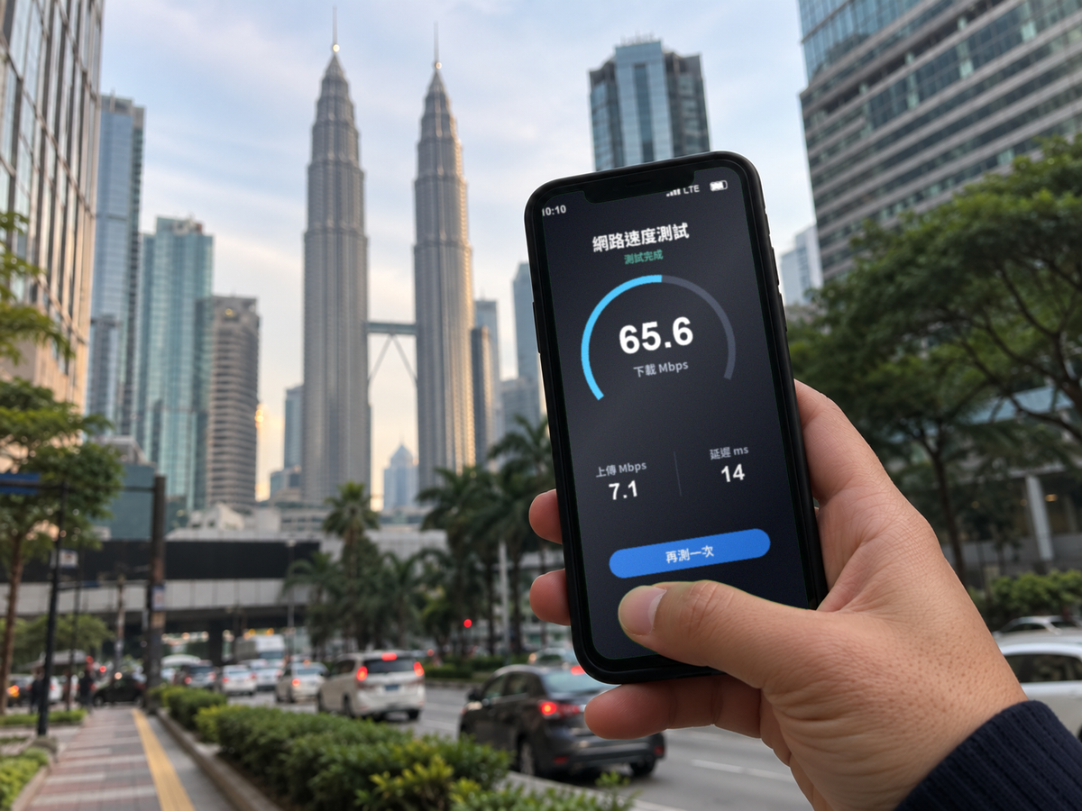 【eSIM】新馬泰上網卡 PLUS｜真吃到飽不降速｜新加坡/馬來西亞/泰國｜網速示意 SIM88-UGC-POS2