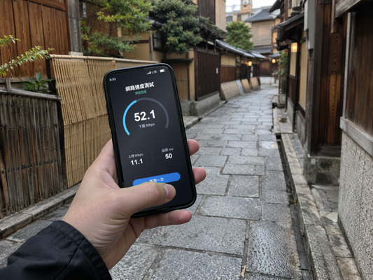 【eSIM】日本上網卡｜每日高速後降速吃到飽｜1-30天｜網速示意 SIM88-UGC-POS2