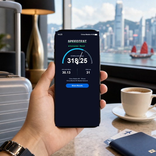【eSIM】中港澳上網卡 PLUS｜真吃到飽不降速｜免翻牆用IG/FB/LINE｜實測網速 SIM88-UGC-POS2