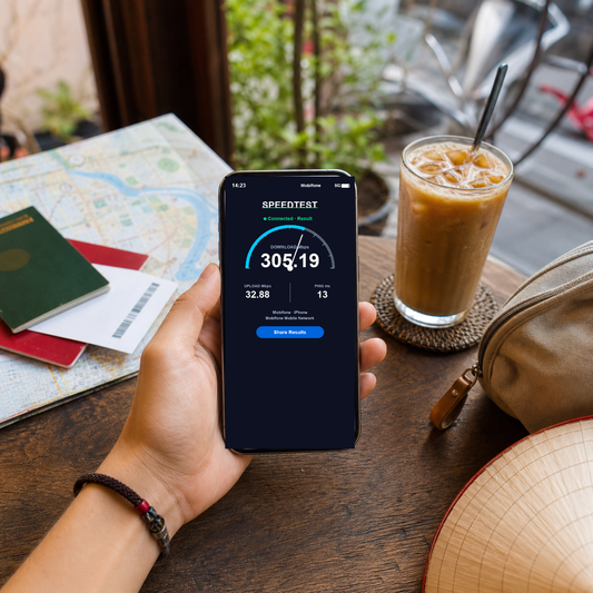 【eSIM】越南上網卡｜總量3-50GB｜Vietnamobile/Vinaphone｜實測網速 SIM88-UGC-POS2