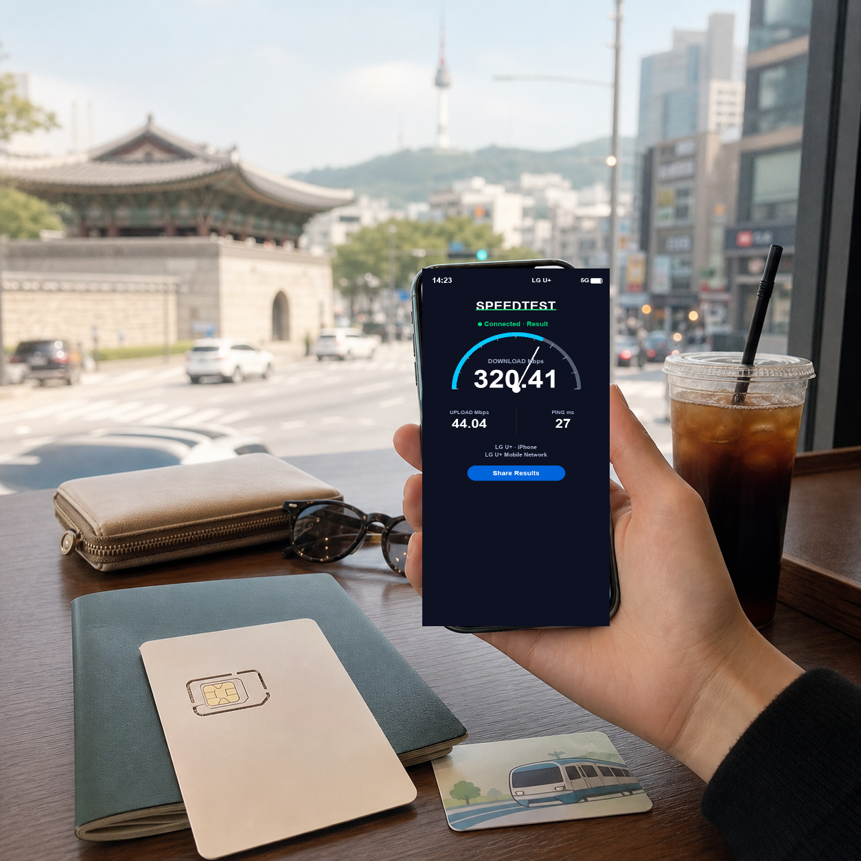 【eSIM】韓國上網卡｜每日500MB輕量型｜韓國主要電信｜1-30天｜實測網速 SIM88-UGC-POS2