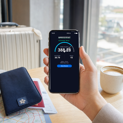 【eSIM】日本上網卡 PLUS｜真吃到飽不降速｜4G/5G高速｜KDDI/Softbank｜實測網速 SIM88-UGC-POS2