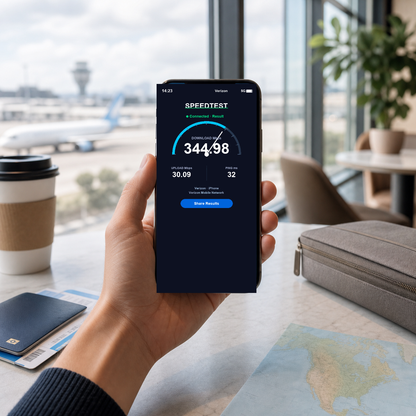 【eSIM】北美 3 國 (美/加/墨)｜每日高速流量｜4G/5G高速｜AT&T/T-Mobile/Bell｜實測網速 SIM88-UGC-POS2