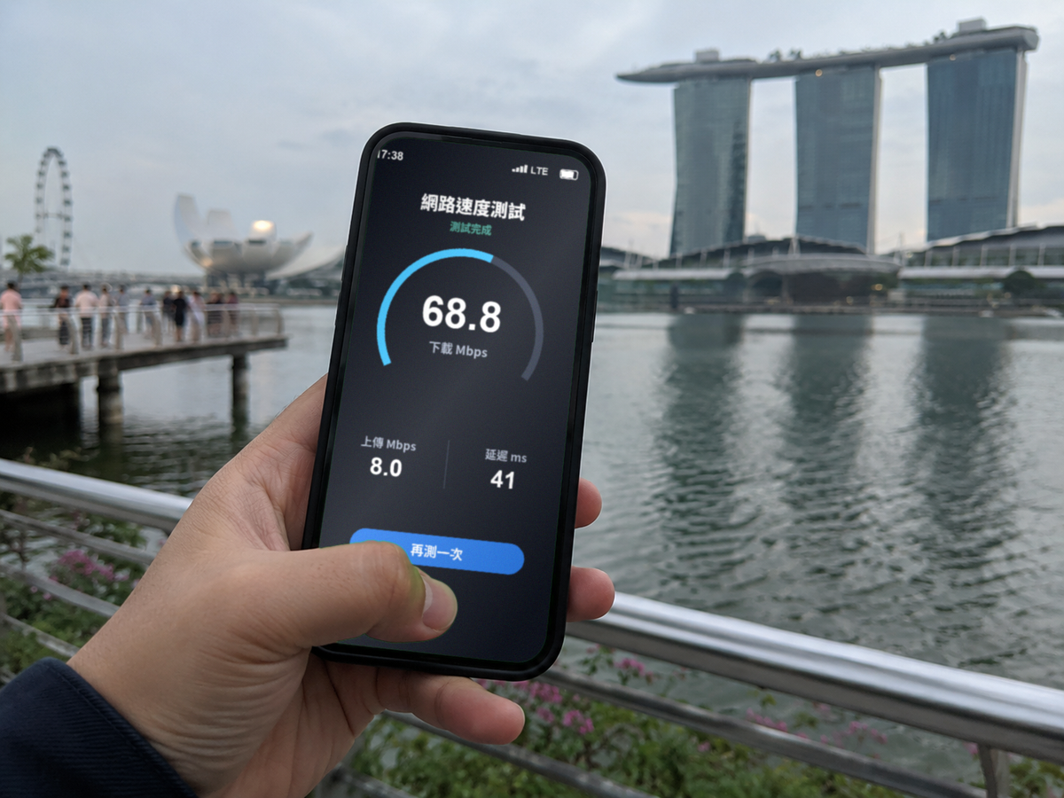 【實體卡】新馬印泰上網卡｜5-50GB總量型｜東南亞原生電信｜網速示意 SIM88-UGC-POS2