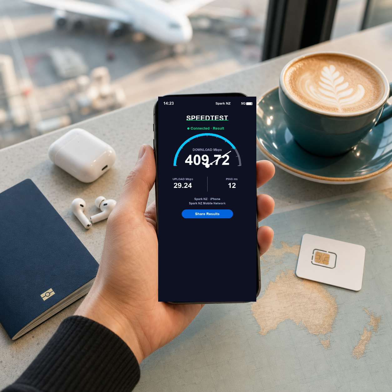 【實體卡】紐澳上網卡｜每日1-3GB｜4G/5G高速｜實測網速 SIM88-UGC-POS2