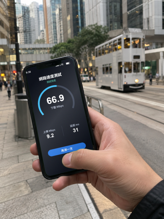 【實體卡】中港澳上網卡 PLUS｜真吃到飽不降速｜三電信-T｜網速示意 SIM88-UGC-POS2
