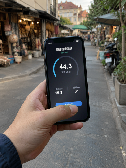 【實體卡】柬埔寨上網卡｜無限流量吃到飽｜即插即用｜網速示意 SIM88-UGC-POS2