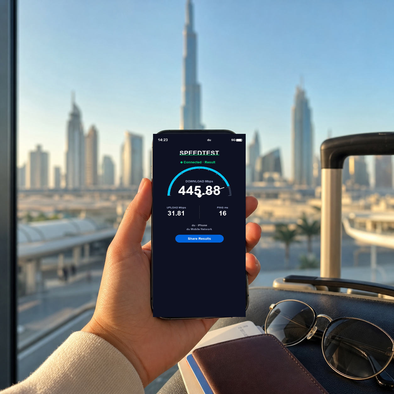 【eSIM】杜拜/阿聯酋上網卡｜每日500MB輕量型｜Etisalat電信｜實測網速 SIM88-UGC-POS2