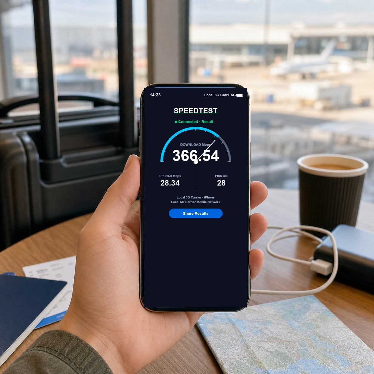 【eSIM】歐亞美53國上網卡｜每日300-500MB輕量型｜跨國暢遊｜實測網速 SIM88-UGC-POS2