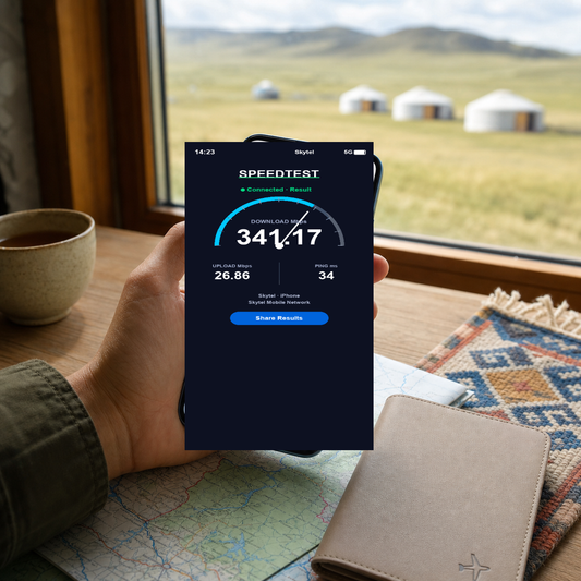 【eSIM】蒙古上網卡｜總量8GB｜免換卡即買即用｜實測網速 SIM88-UGC-POS2