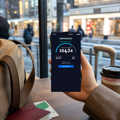 【eSIM】日本上網卡｜每日500MB輕量型｜SoftBank/KDDI雙電信｜實測網速 SIM88-UGC-POS2